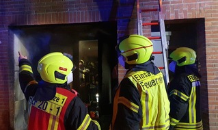 Freiwillige Feuerwehr Weeze: Feuerwehr Weeze: Mehrere Personen nach Brand in Weeze