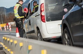 Bundespolizeidirektion München: Bundespolizeidirektion München: Mehrere tausend Euro Justizschulden bei Grenzkontrollen eingetrieben
