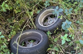 Polizeidirektion Montabaur: POL-PDMT: Dessighofen - illegale Müllentsorgung von Altreifen und Sperrmüll