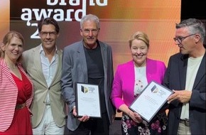 Ascent Digital Services CH AG: Bestes KI-Projekt: IT-Experte Ascent freut sich mit dem Kantonsspital Baden über zwei German Brand Awards