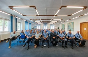 Polizeipräsidium Rheinpfalz: POL-PPRP: Polizeipräsidium Rheinpfalz - Begrüßung 43 neuer Polizistinnen und Polizisten im Polizeipräsidium Rheinpfalz