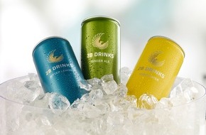 28 BLACK: 28 BLACK-Familie erhält Zuwachs mit 28 DRINKS / CALIDRIS 28 bringt jetzt auch Bittergetränke auf den Markt (BILD)