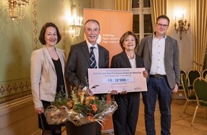Krebsliga Schweiz: Krebsliga ehrt zwei herausragende Forschungstätigkeiten
