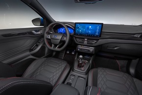 Der neue Ford Focus: Modernes Design, mehr Konnektivität und grössere Auswahl bei elektrifizierten Antrieben