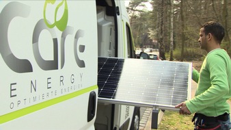 Care-Energy Holding GmbH: Care-Energy startete gestern mit Care-Energy Solar "plug and save" die erste Auslieferung