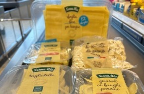 LIDL Schweiz: Lidl Schweiz erweitert Sortiment / Frische Pasta-Produkte aus der italienischen Tradition