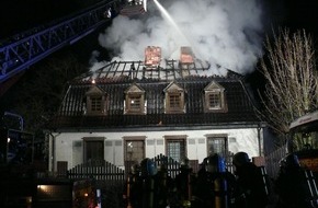 Polizei Düren: POL-DN: Wohnhausbrand in Jülich-Altenburg