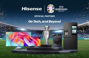 Hisense Gorenje Germany GmbH: Hisense verlängert strategische Partnerschaft mit UEFA als Sponsor der EURO 2024