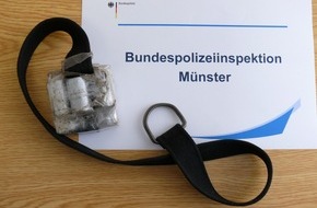 Bundespolizeidirektion Sankt Augustin: BPOL NRW: Bundespolizei stellt selbstgebaute Schlagwaffe sicher