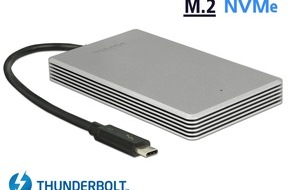 Tragant Handels und Beteiligungs GmbH: Delock senkt Preise für Thunderbolt(TM)-3-SSD-Laufwerke