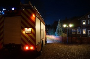 Feuerwehr Flotwedel: FW Flotwedel: Popcornmaschine sorgt für Adventseinsatz in Wienhausen