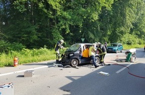 Polizei Hagen: POL-HA: Schwerer Unfall an der Hünenpforte