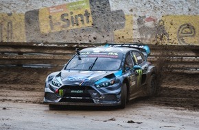 Ford-Werke GmbH: RallyCross-WM Portugal: Saisonstart für Ken Block und Andreas Bakkerud im 600 PS starken Ford Focus RS RX