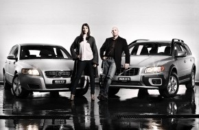 Volvo Car Switzerland AG: Les nouveaux ambassadeurs Volvo - Actrice Melanie Winiger et navigateur professionnel Christian Scherrer