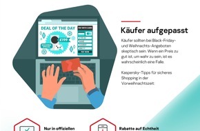 Kaspersky Labs GmbH: Kaspersky-Studie: 41 Prozent der deutschen Verbraucher am Black Friday aktiver als in den Vorjahren