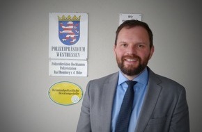 PD Hochtaunus - Polizeipräsidium Westhessen: POL-HG: Neuer Leiter der Kriminalpolizei im Hochtaunuskreis