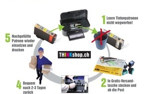 THINKshop.ch: CRTechnologies AG: THINKshop.ch - Tintenpatronen nachfüllen - Umwelt schonen