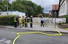 Freiwillige Feuerwehr Menden: FW Menden: Kellerbrand in Schwitten