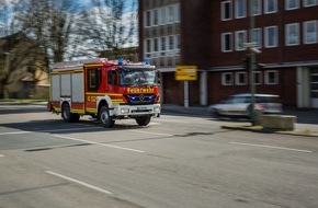Feuerwehr Gelsenkirchen: FW-GE: 3 verletzte Personen bei Wohnungsbrand - erheblicher Sachschaden