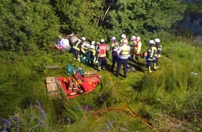 Freiwillige Feuerwehr der Gemeinde Sonsbeck: FW Sonsbeck: Verkehrsunfall mit tödlich verletzter Person auf der A57