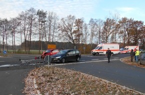 Polizeiinspektion Rotenburg: POL-ROW: Unfall mit mehreren Verletzten auf der Bundesstraße 440