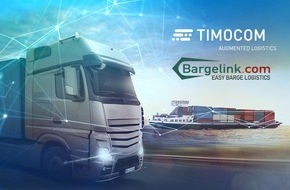 TIMOCOM GmbH: Von der Straße aufs Wasser: TIMOCOM und Bargelink ermöglichen kombinierten Verkehr