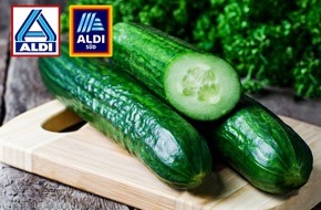 ALDI: ALDI verzichtet bei Salatgurken auf die Plastikfolie