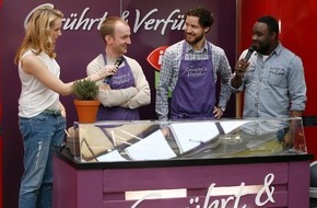 iglo Deutschland: Flirten und Verlieben am Valentinstag: Nelson Müller und Anna Hofbauer führten durch iglo Single-Kochdating-Event (FOTO)