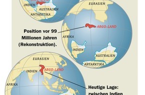 NATIONAL GEOGRAPHIC DEUTSCHLAND: Stück vom Kontinent wieder gefunden