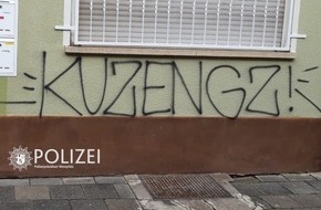 Polizeipräsidium Westpfalz: POL-PPWP: Mit Graffiti Häuser beschmiert