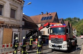 Kreisfeuerwehrverband Calw e.V.: KFV-CW: Gasaustritt in Calw - 240 Menschen evakuiert - Keine Verletzten