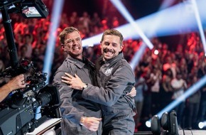 ProSieben: ProSieben gewinnt den Dienstag: "Joko & Klaas gegen ProSieben" startet mit starken 14,7 Prozent Marktanteil in die neue Staffel