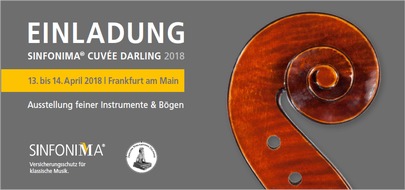 Mannheimer Versicherung AG: SINFONIMA CUVÉE DARLING:  Exklusive Ausstellung und Versteigerung von Meisterbogen und -instrumenten