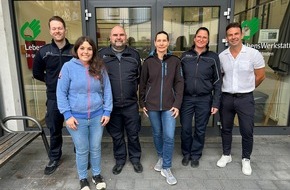 Hauptzollamt Heilbronn: HZA-HN: Hauptzollamt Heilbronn beteiligte sich am bundesweiten Aktionstag Schichtwechsel/ Sichtwechsel nach Schichtwechsel