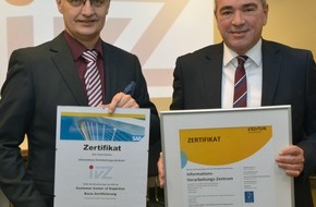 rbb - Rundfunk Berlin-Brandenburg: IT-Dienstleister IVZ erhält Zertifikate für Datensicherheit und Service