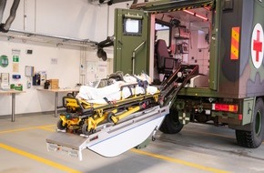 PIZ Ausrüstung, Informationstechnik und Nutzung: Sanitätsdienst der Bundeswehr erhält neues Material für die Notfallversorgung