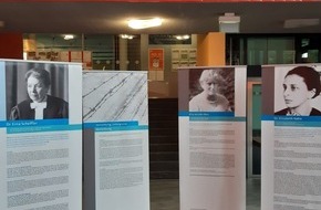 SRH Hochschule Heidelberg: Wanderausstellung Jüdische Juristinnen und Juristinnen jüdischer Herkunft