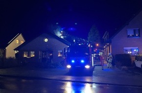 Freiwillige Feuerwehr Alpen: FW Alpen: Kaminbrand in Menzelen