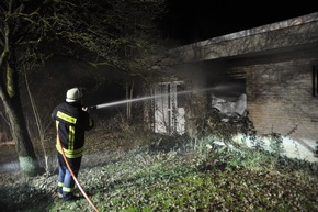 FW-KLE: Gebäudebrand in Hasselt