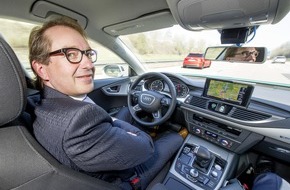 Audi AG: Audi-Chef Stadler trifft G7-Verkehrsminister: "Künstliche Intelligenz kann Leben retten"