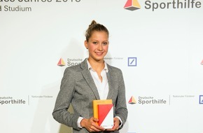 Sporthilfe: U23-Triathlon-Weltmeisterin und Oxford-Studentin Sophia Saller ist Sport-Stipendiat des Jahres 2015