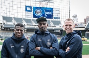 HERTHA BSC GmbH & Co. KGaA  : Kalou, Duda und Dilrosun zu Gast bei den Minnesota Twins