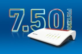 AVM GmbH: FRITZ!OS 7.50 macht das digitale Zuhause schneller und schlauer - über 150 Neuerungen und Verbesserungen