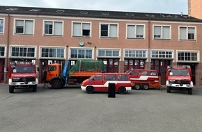 Feuerwehr Stuttgart: FW Stuttgart: Übergabe von Feuerwehrfahrzeugen und Schutzkleidung an die Solidaritätspartnerstadt Chmelnyzkyj (Ukraine)