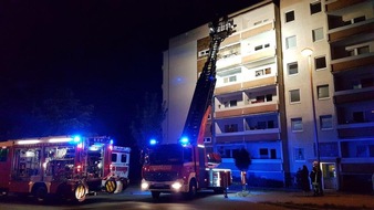 Polizeipräsidium Neubrandenburg: POL-NB: Feuer in einer Wohnung in der Karl-Bartels-Straße in 17192 Waren