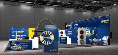 Premio Tuning: Premio Tuning hat den Dreh raus: Hingucker und kompetente Beratung auf der Essen Motor Show