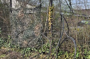 Kreispolizeibeh&ouml;rde Rhein-Kreis Neuss: POL-NE: Stromkabel unbekannter Herkunft aufgefunden