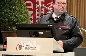 Feuerwehr Düren: FW Düren: Feuerwehr Düren zieht Jahresbilanz