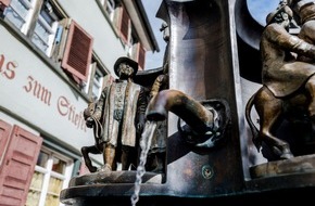 Allgäu GmbH: Wo Brunnen Wasser spenden und kostenlos Trinkflaschen aufgefüllt werden.