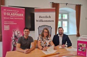 Deutsche Telekom AG: Mehr Tempo, mehr M&ouml;glichkeiten: Glasfaser f&uuml;r Trabitz